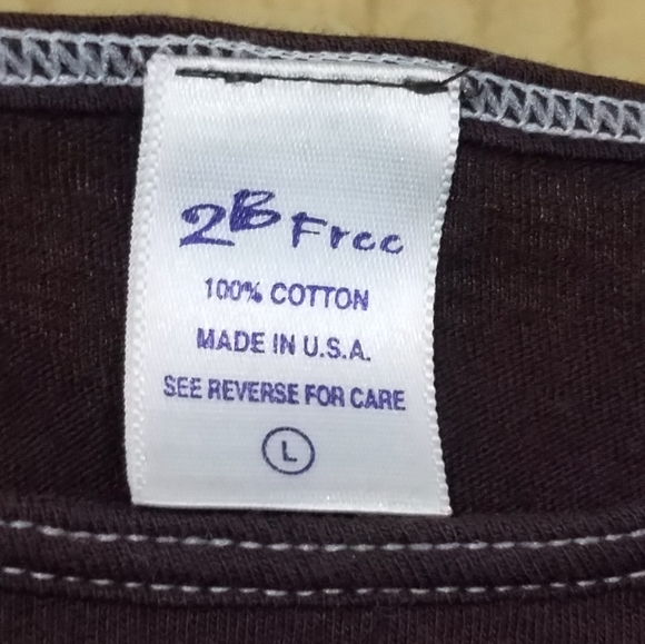 2 B Free longsleeve T ShirtSize L - Picture 3 of 7